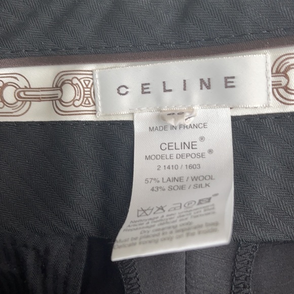 Celine | Wool & Silk Trousers - Picture 3 of 5